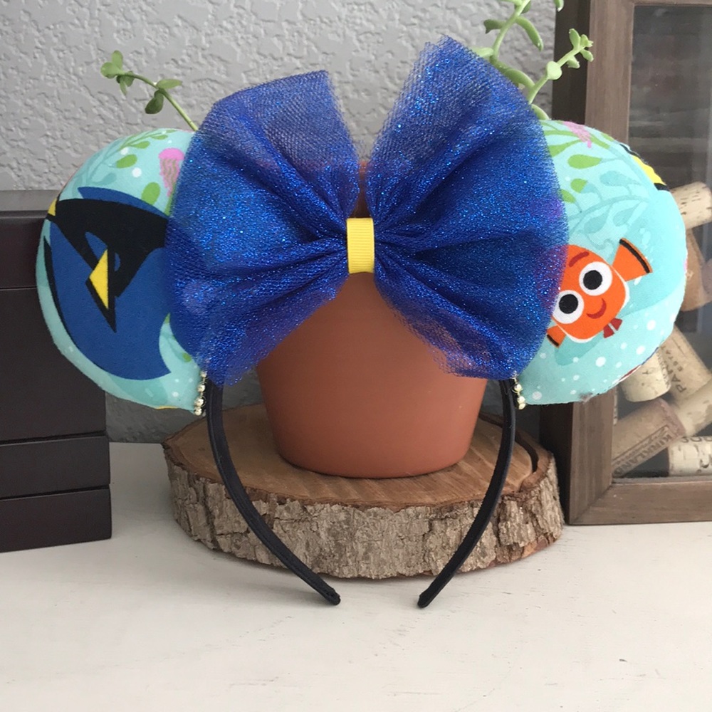 Finding Nemo or Finding Dory Minnie Ears